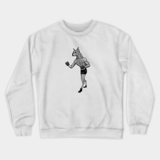 Boxing Boxer Crewneck Sweatshirt